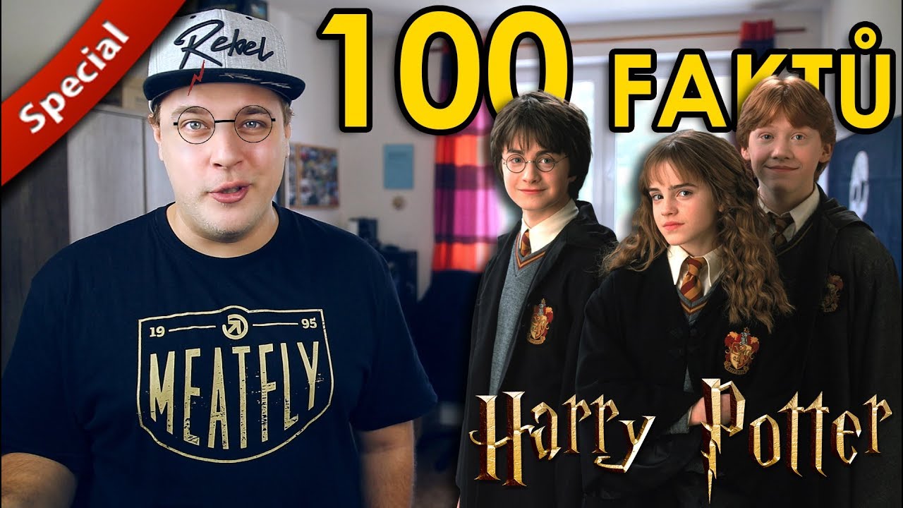 100 FAKTŮ SPECIÁL - Harry Potter 1. ČÁST