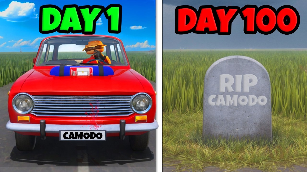 Surviving 100 Days in HARDCORE Mode in The Long Drive Was a Mistake!