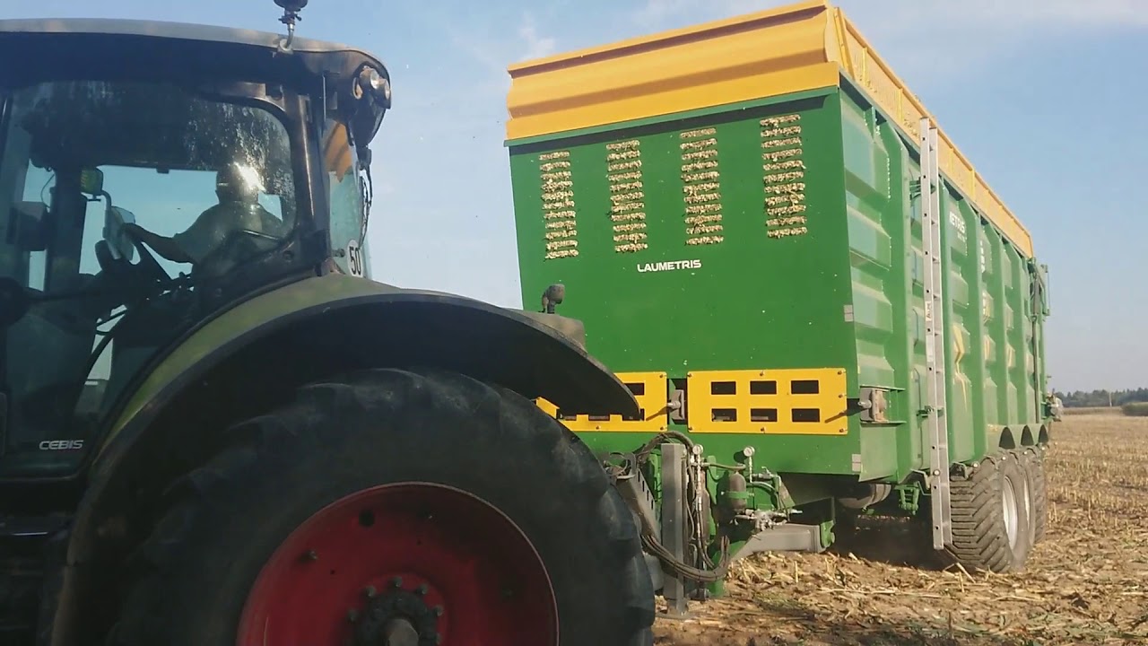 PTL-60Z Silage semitrailer, Laumetris (PTL-60Z puspriekabė silosui, Laumetris)