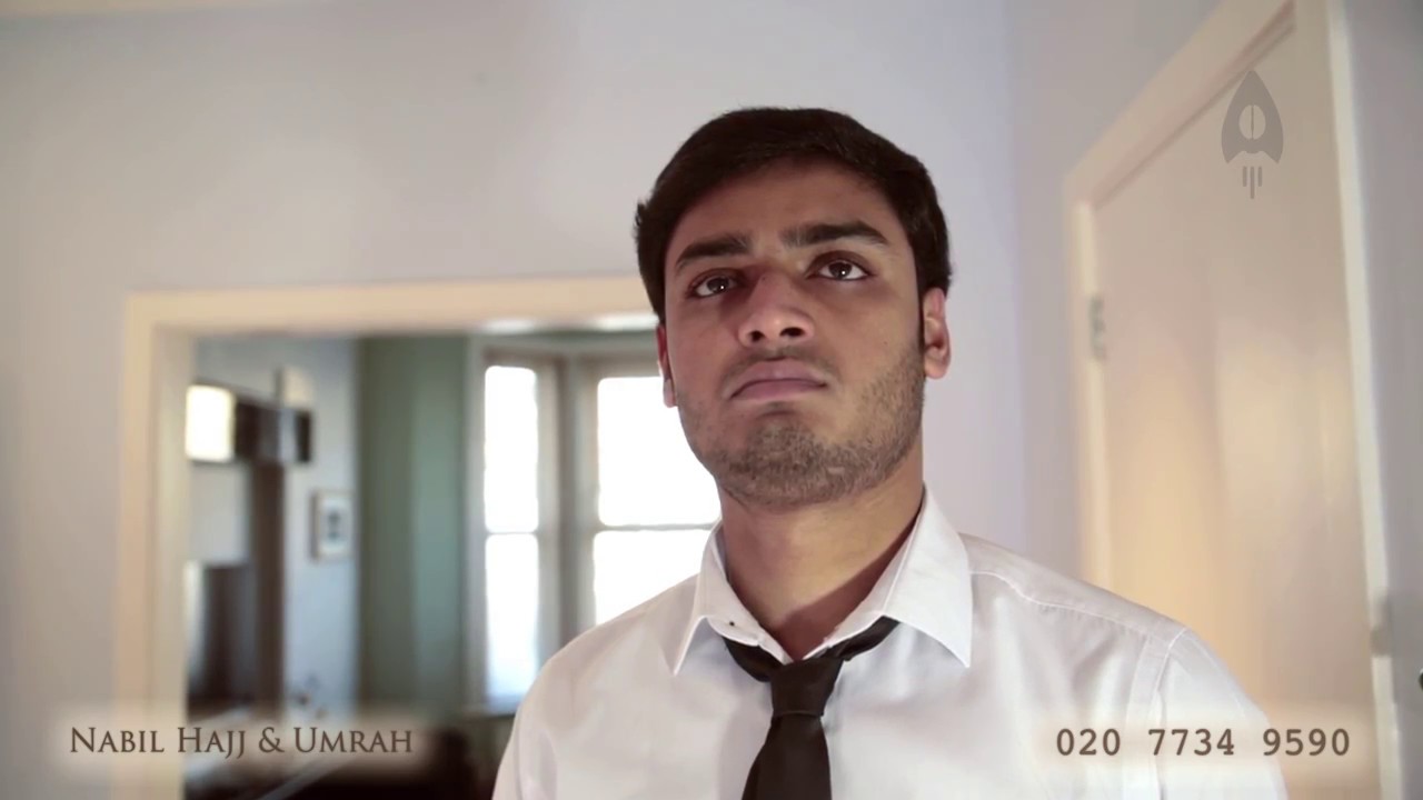 Hajj TV advertisement. Featured Abdul Hakim Joy.