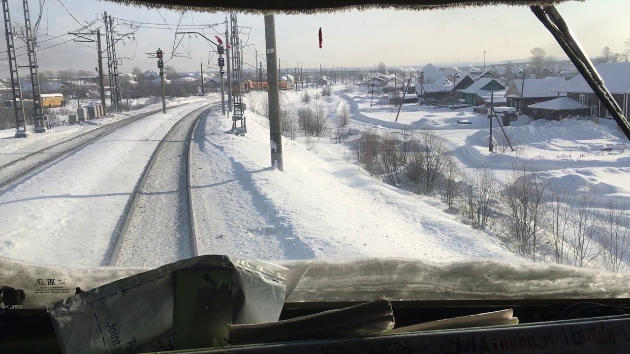 Проследование станции Яйва
