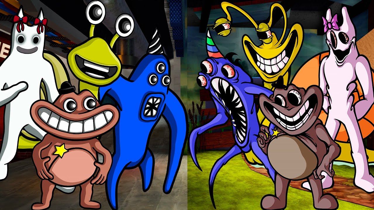 Garten of Banban 2 OLD vs NEW | Garten of BanBan in FNF - Friday Night Funkin’