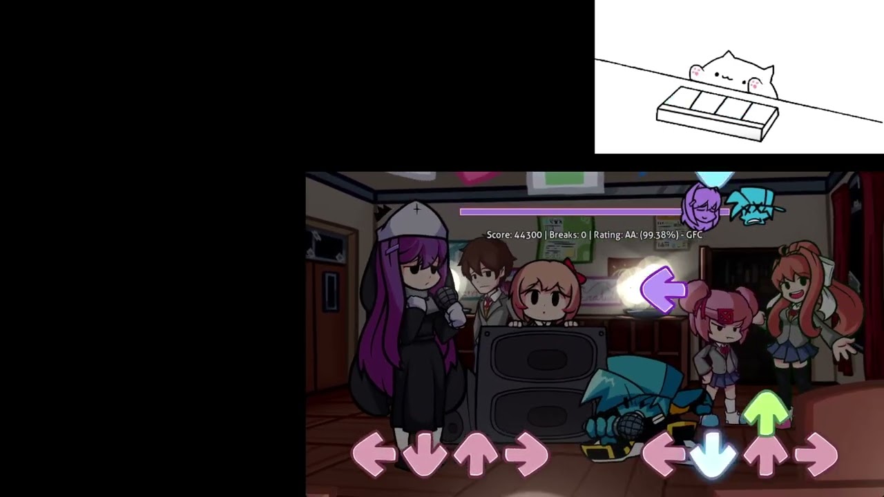 Jugando doki doki takeover +