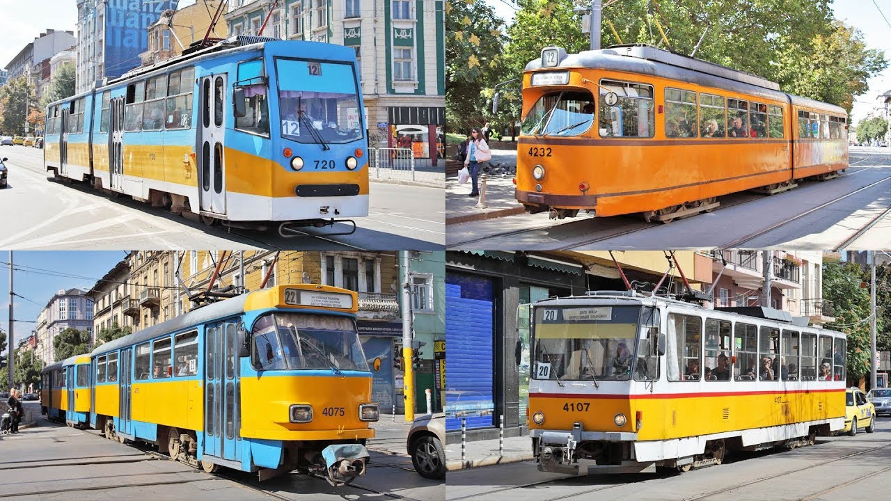 [Bulgaria] Trams in Sofia / ソフィアのトラム