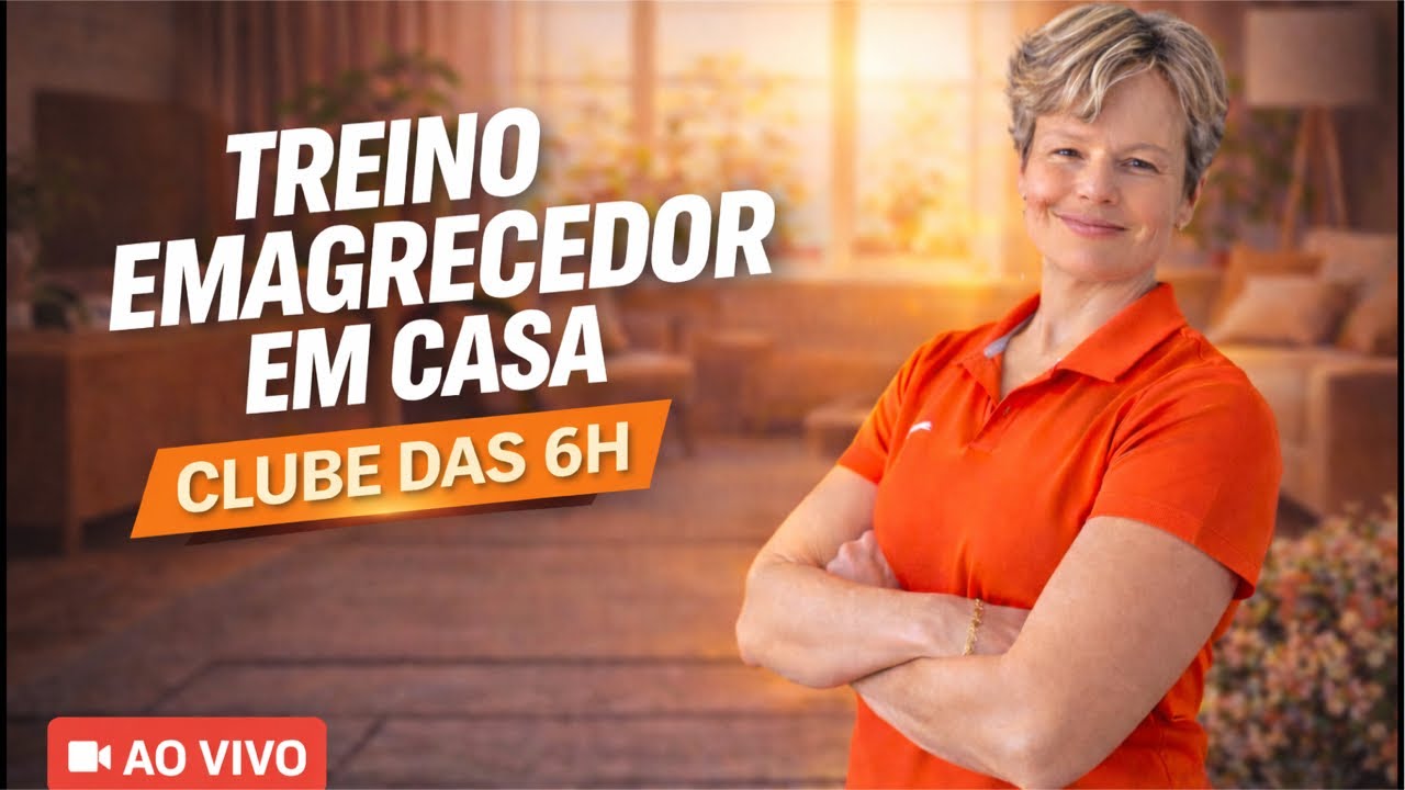 Treino emagrecedor em casa!