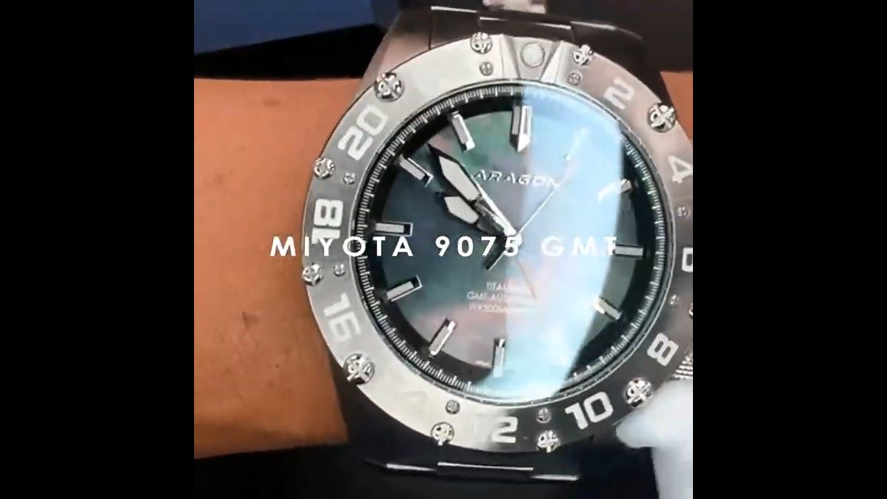 ARAGON&reg; Enforcer Titanium 9075 GMT Automatic