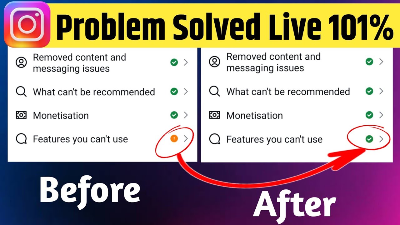 Instagram Features You Can't Use Problem | How To Fix Instagram Features You Can't Use Problem