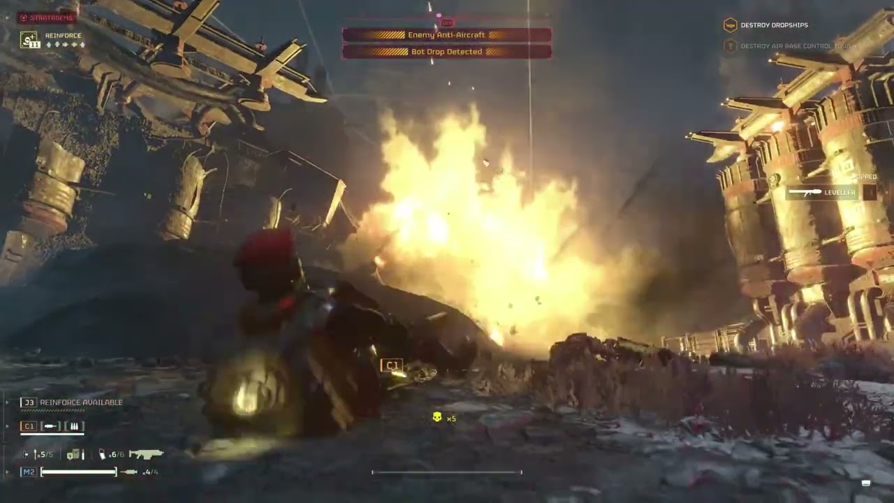 Helldivers II clips 2