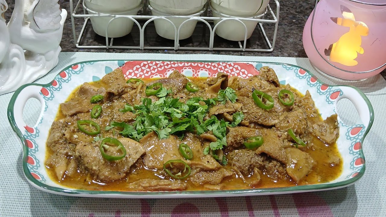 SPECIAL TRADITIONAL TRIPE  CURRY/ TASTY OJIRI RECIPE 
