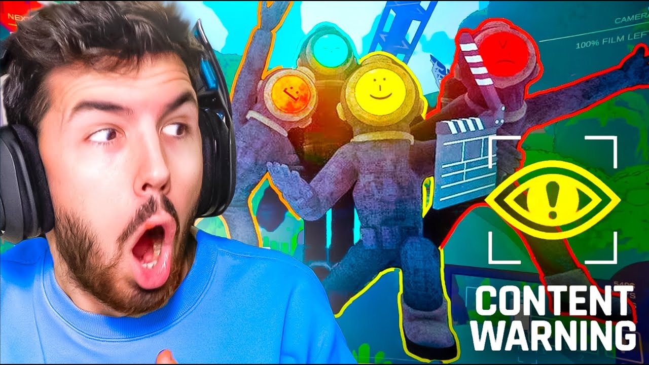 Los mejores Youtubers de MIEDO! Content Warning