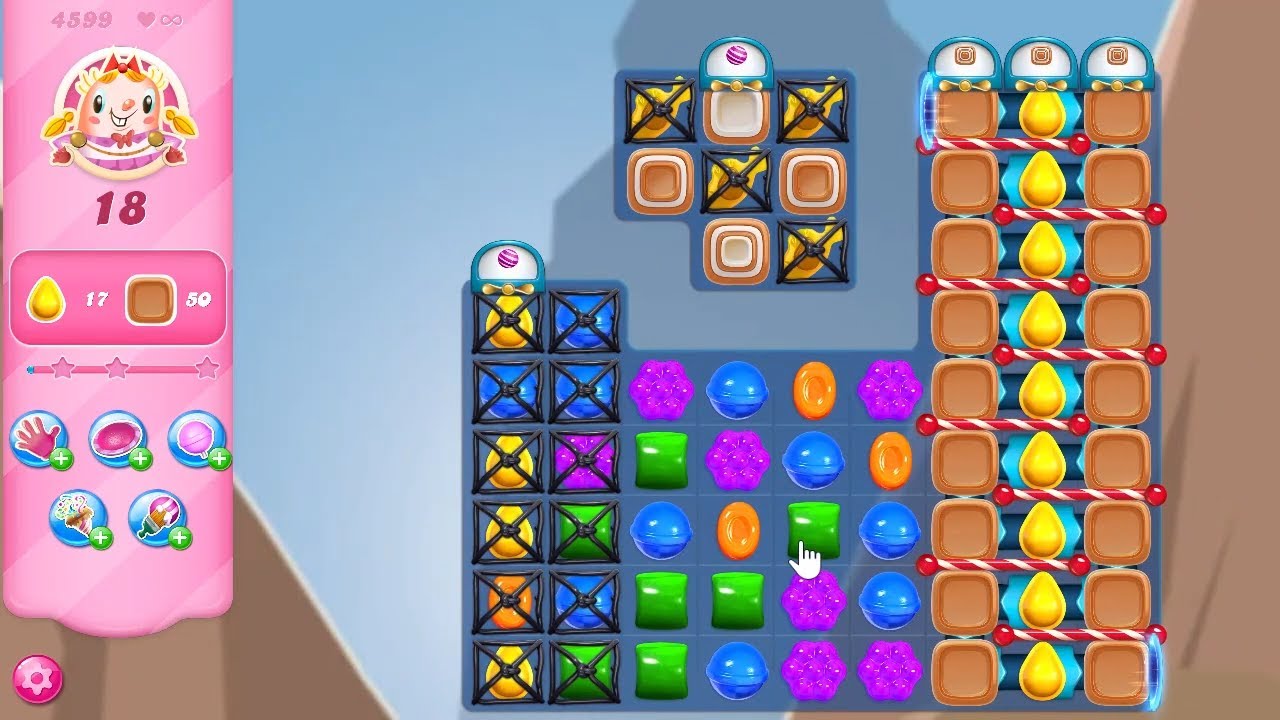 Candy Crush Saga LEVEL 4599 NO BOOSTERS (new version)🔄✅