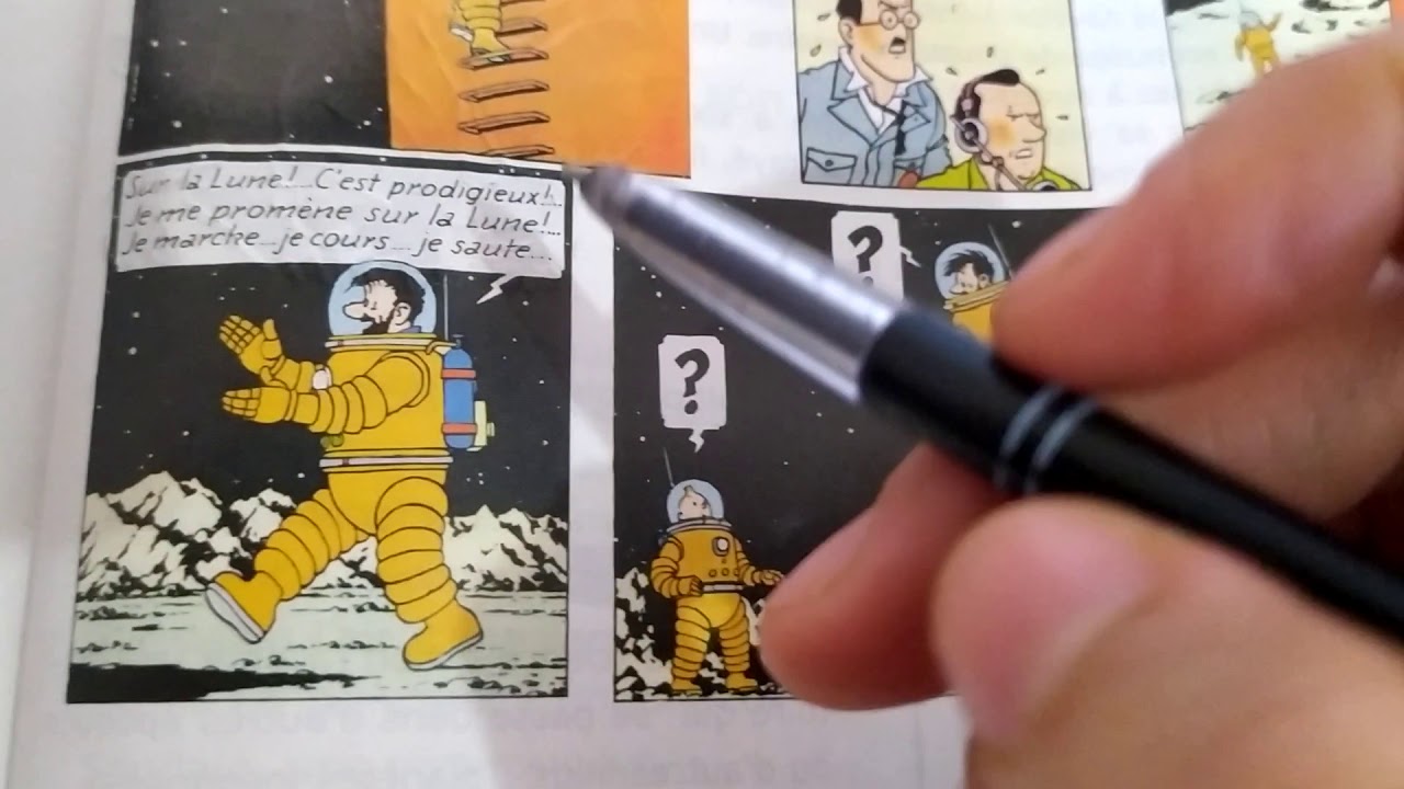 Lecture expliqu&eacute;e Souvenir d'un voyage sur la Lune