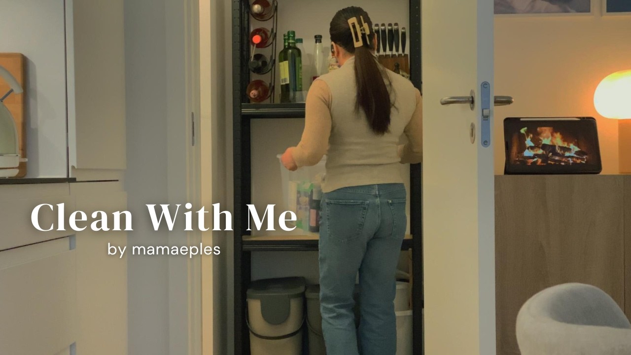 Silent & Cozy Clean With Me 🏡​ | Storage Room Reset | Declutter & Organize with IKEA Items 📦​