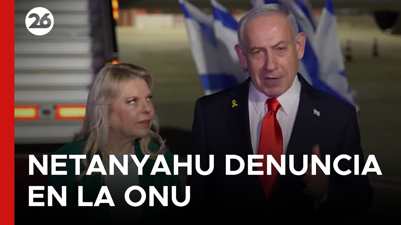 🚨 NETANYAHU denuncia en la ONU a los países que apoyen al estado de PALESTINA