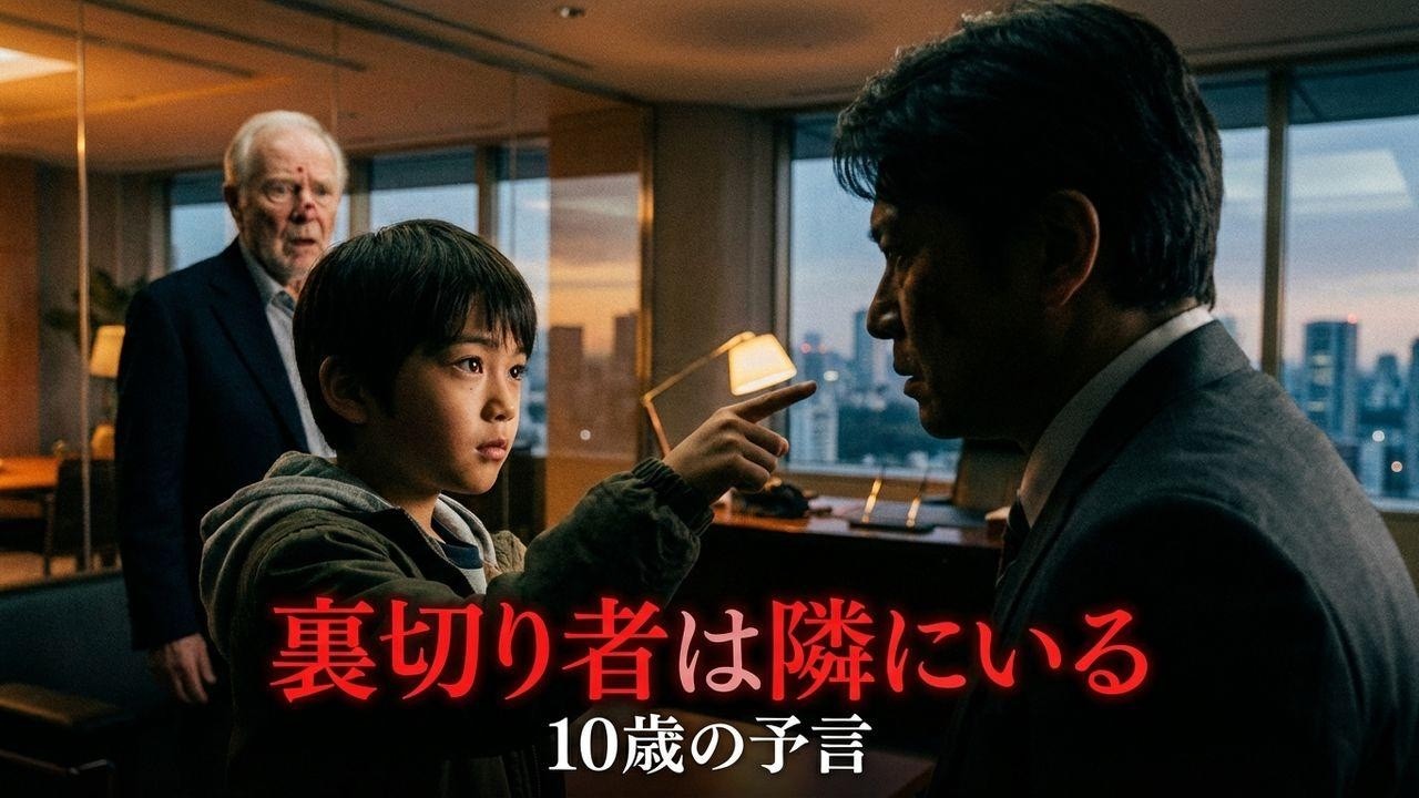 「隣に裏切り者がいます」10歳の天才少年が億万長者に放った一言の衝撃…