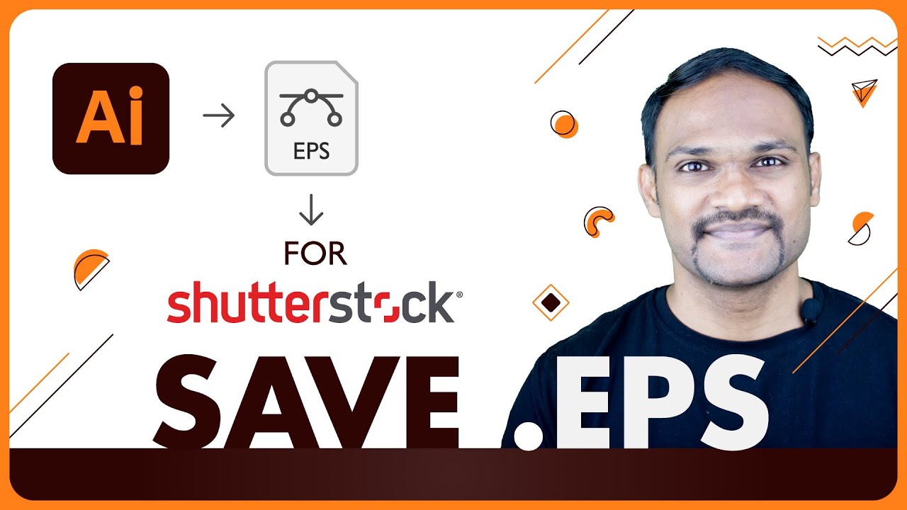 How To Save Eps File For Shutterstock in Adobe illustrator CC 2024 #illustratortips