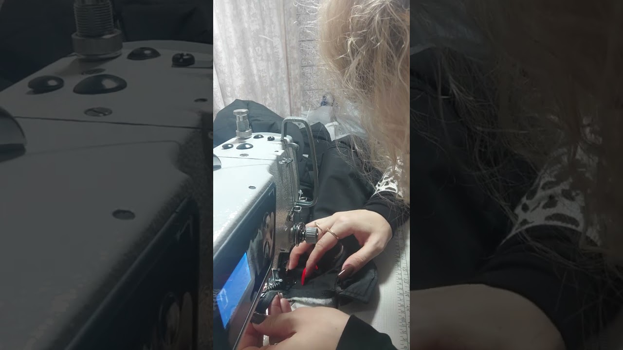 Как заменить змейку в зимнюю куртку на синтепоне1 этап