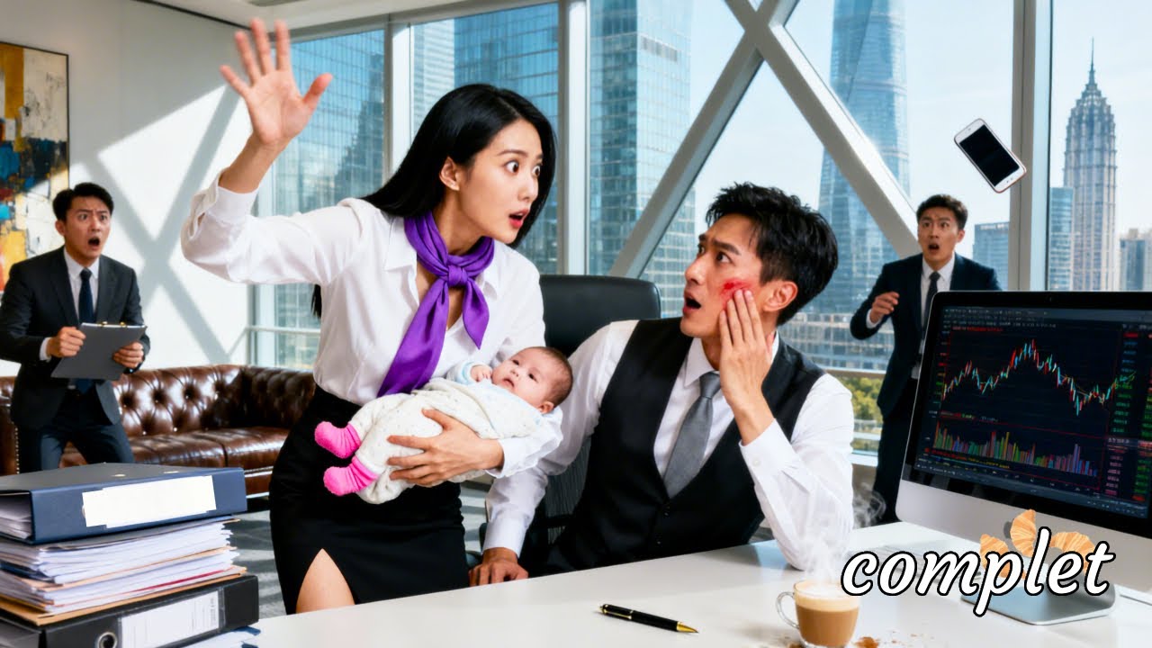 Le PDG, en entretien, touche la main d’une mère célibataire… elle le gifle fort ! Amour né !