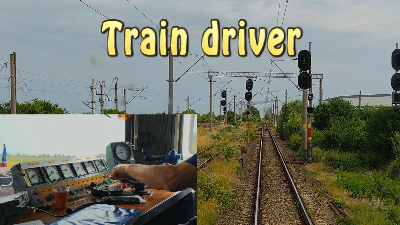 TRAIN DRIVER: TIMISOARA-ARAD PNRR-In cabina locomotivei-Führerstandsmitfahrt-Railroad-Tog-Treni-Züg
