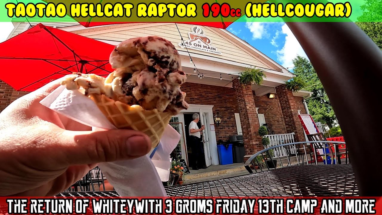 (E43)  The return of Whitey! Friday the 13th 2 filming locations, cruising around and ice cream