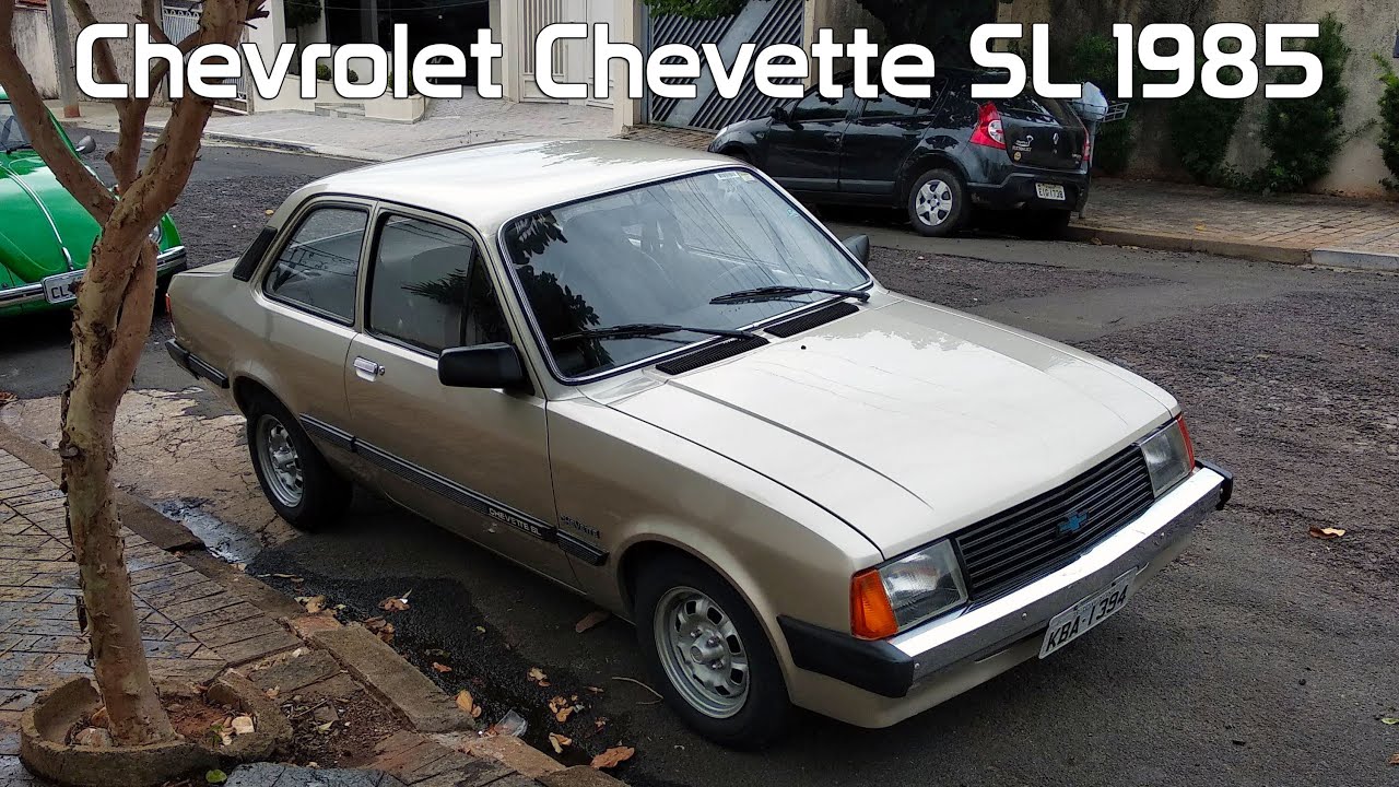 Chevrolet Chevette SL 1.6 Álcool 1985 Raridade!