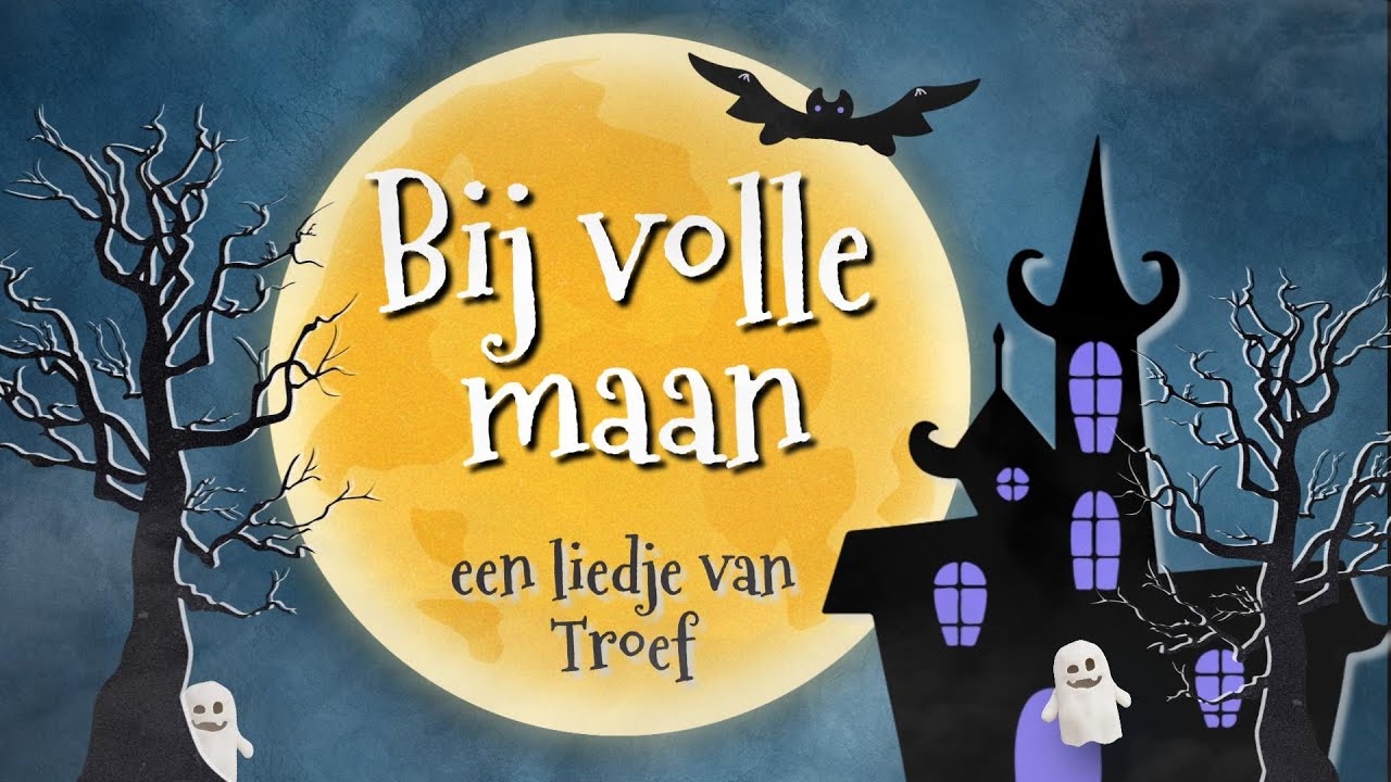 Bij volle maan - een griezelig liedje over spoken - spooklied