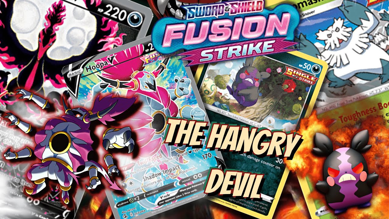 Hoopa V Deck Profile. W/ Morpeko & Galarian Moltres. Pokemon TCG Online Gameplay. Fusion Strike
