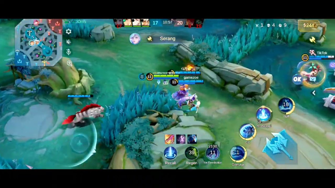 gameplay popol kupa gold lane