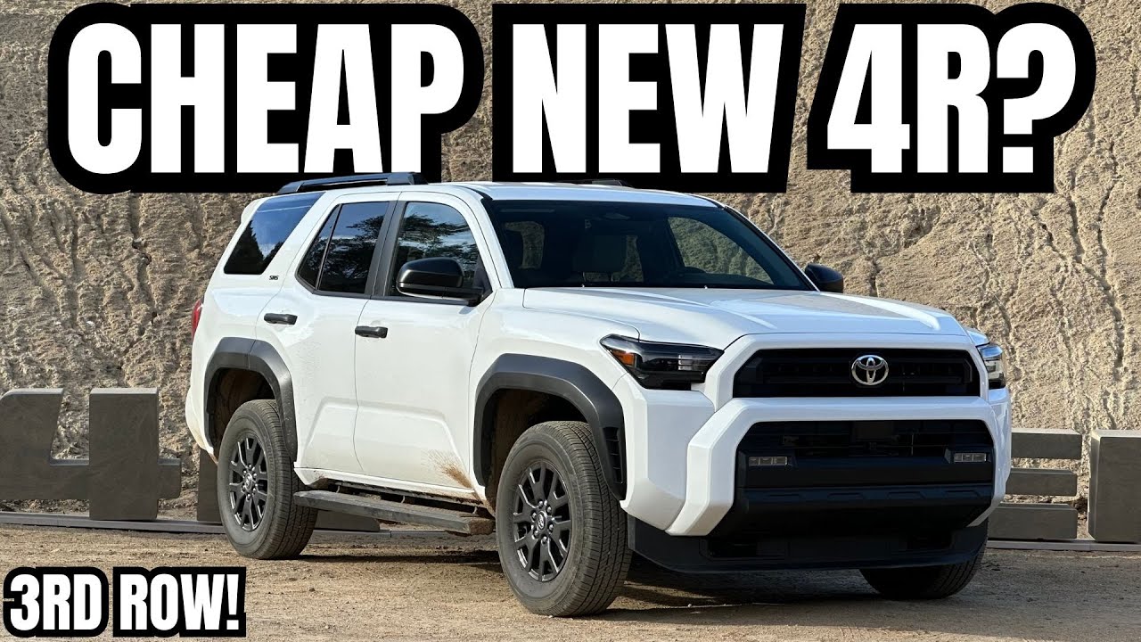 Should You Get This 2025 SR5 Toyota 4runner With A Third Row?