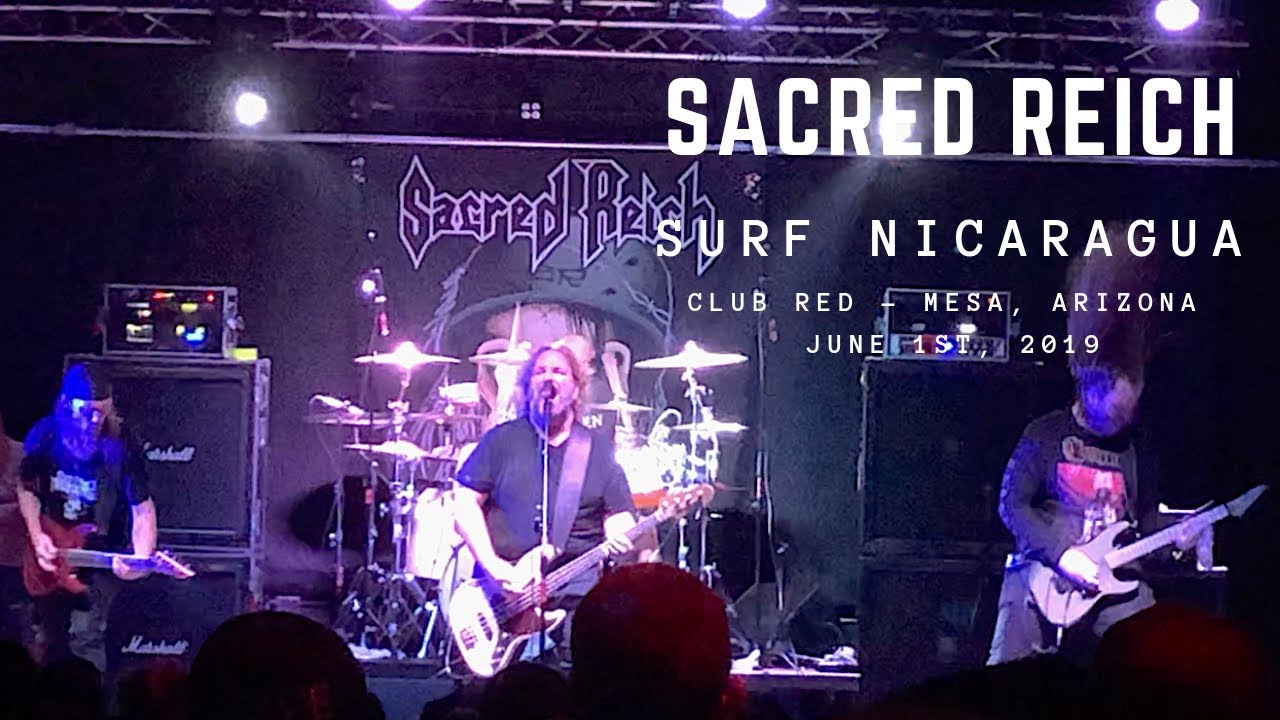 Sacred Reich - Surf Nicaragua - Club Red Mesa, Arizona - June 1st, 2019