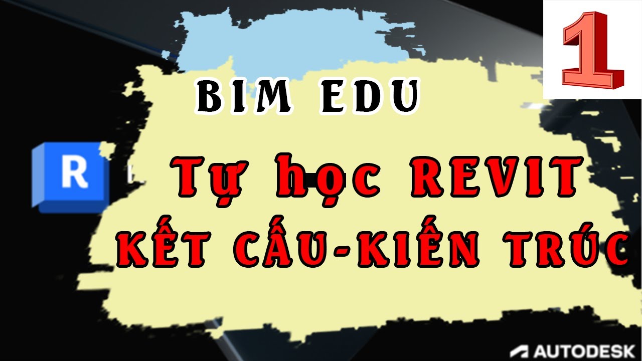 Revit Kiến trúc| Revit Kết cấu| Tạo lưới trục, cao độ, dầm, cột trong revit | BIM Edu #1