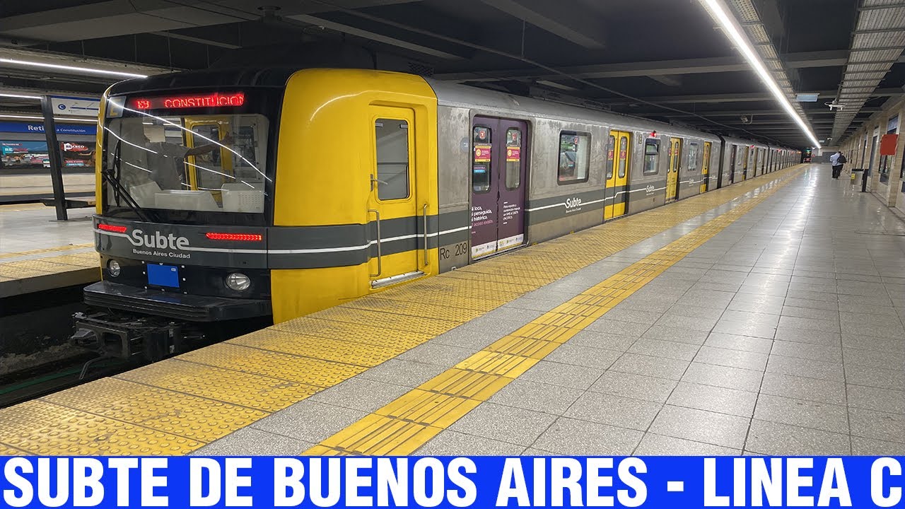 Subte de Buenos Aires | Linea C (Marzo 2022)