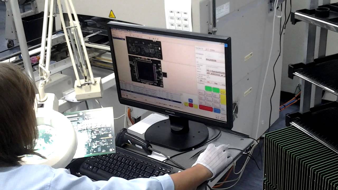 Mek iSpector HDL 650L inline AOI system operation with post classification.