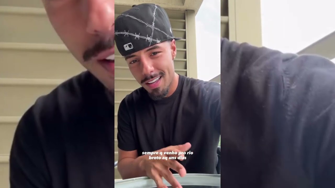 Pedro Avelar fez uma visita no apartamento de um dos amigos dele