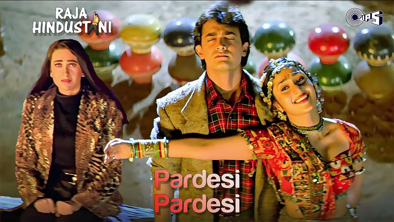Pardesi Pardesi - Lyrical | Udit Narayan | Alka Yagnik | Sapna Awasthi | Raja Hindustani
