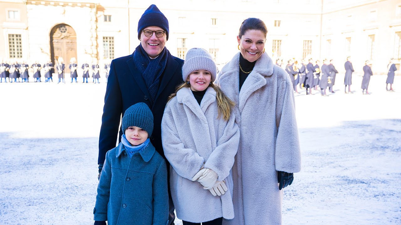 Princess Estelle and Prince Oscar celebrates Crown Princess Victorias Name Day
