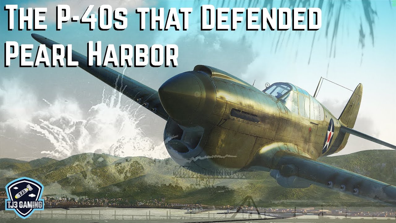 The Two P-40 Pilots that Defended Pearl Harbor - Historical Recreation - IL-2 Sturmovik Flight Sim