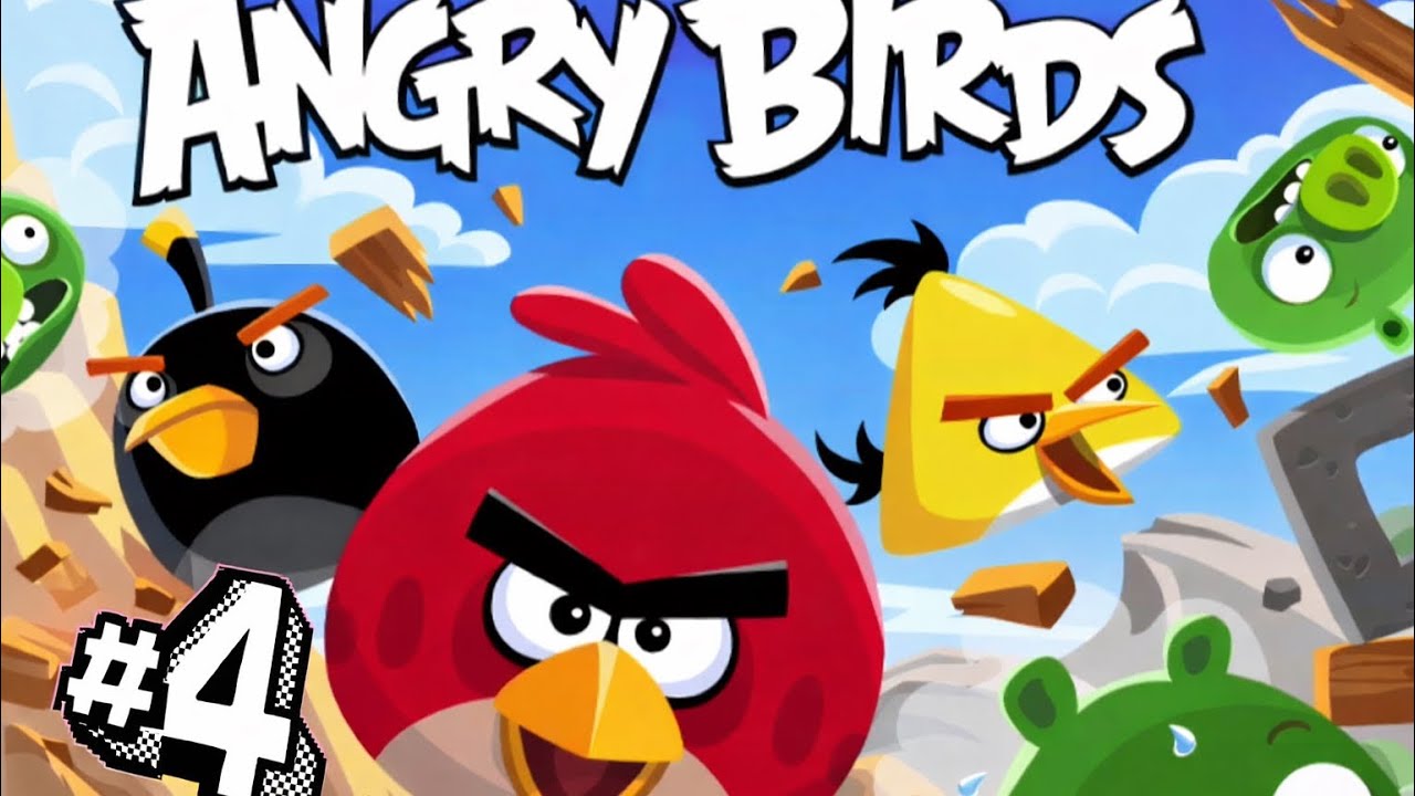 Angry birds walkthrough part 4 Poached eggs levels 3: 1-21 (all 3 stars)