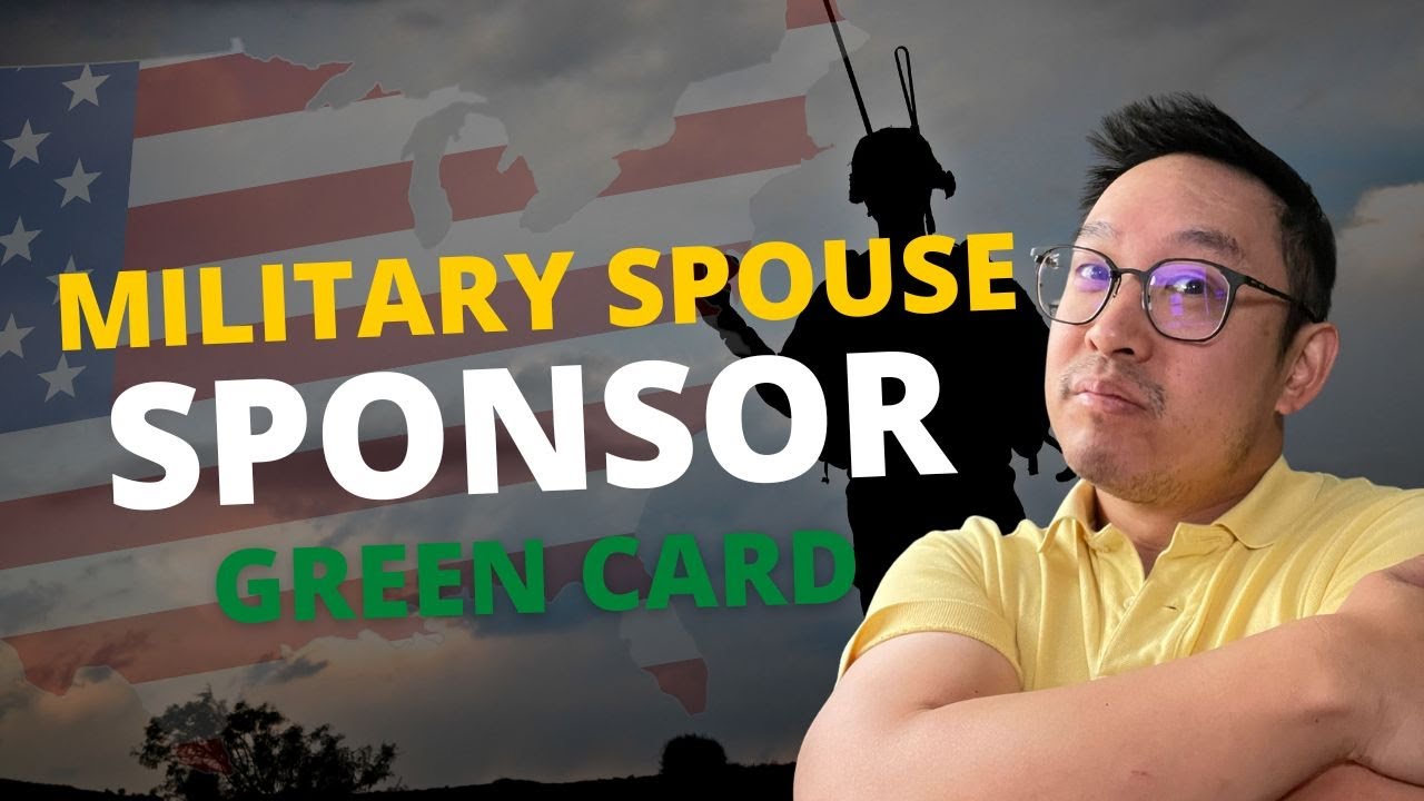 Can my military spouse sponsor me for green card?