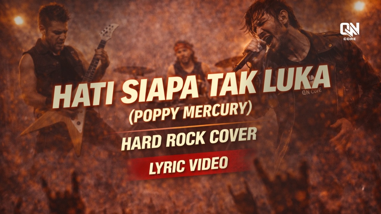 Hati Siapa Tak Luka – Poppy Mercury | Hard Rock Cover by QN Core