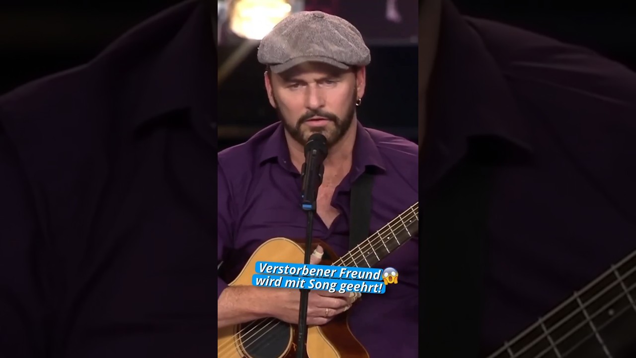 Kandidat schreibt Lied f&uuml;r verstorbenen Freund!😳