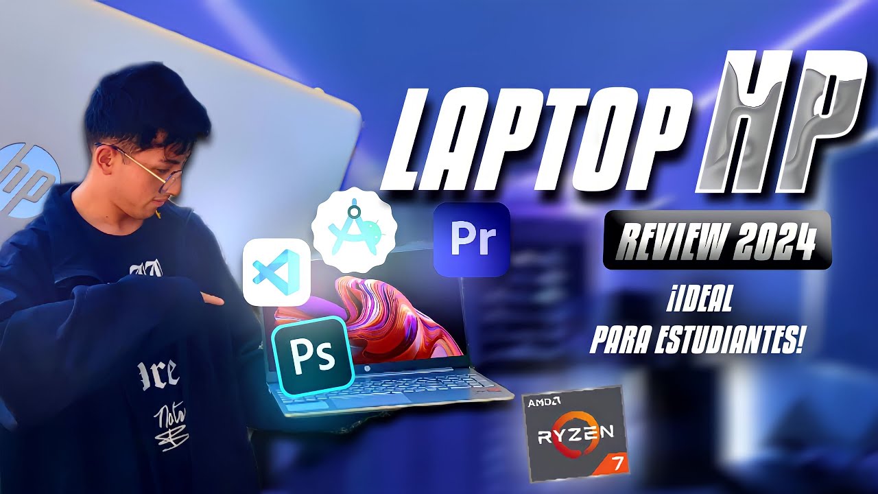 ¡Laptop HP Ryzen 7 en 2024! 💻 ¿Es la Mejor Opción para Estudiantes? 💻📚 #HP #Review