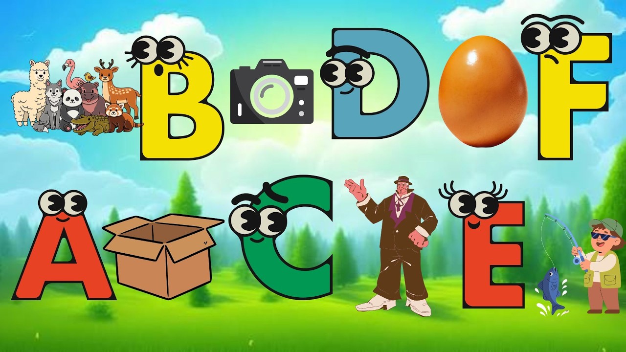 A для яблока | aa se anar | abcd | Песенка про алфавит (детские песенки)