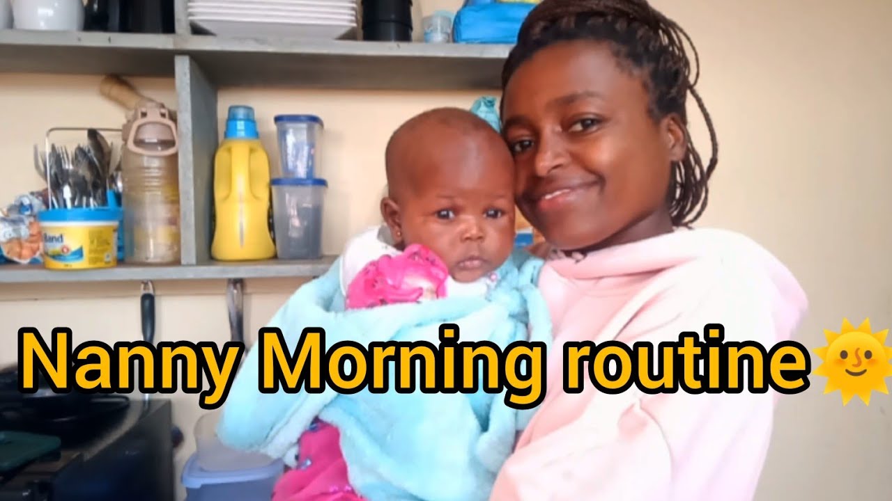 Morning Routine of a Kenyan Nanny | Babysitting & House Care Vlog