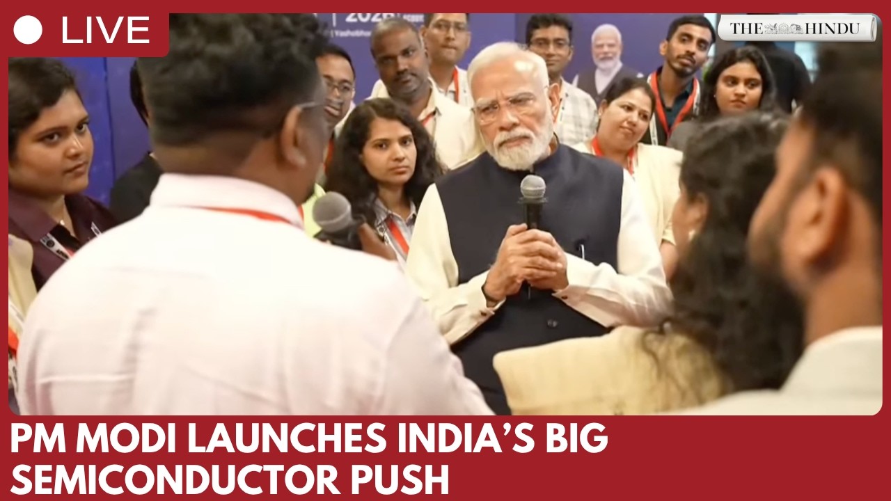 PM Narendra Modi inaugurates SEMICON India 2026 in New Delhi