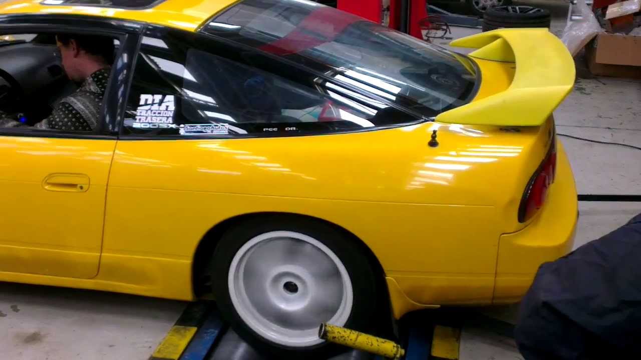 1991 Nissan 200sx Rs13 CA18DET GT28RS Disco Potato Dyno run