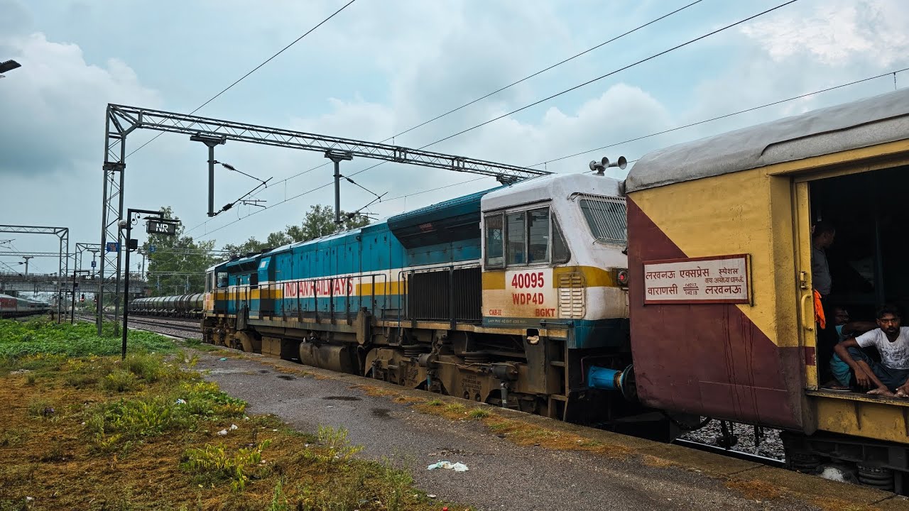 Journey in 04218 Lucknow -Varanasi from Lucknow Charbag to Barabanki junction 