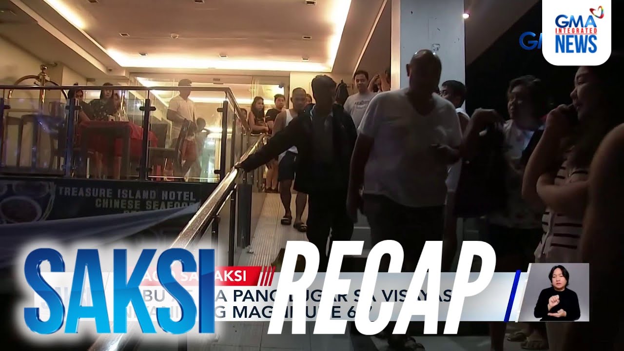 Saksi: (Part 3) Magnitude 6.7 na lindol sa Cebu; Indonesia school collapse