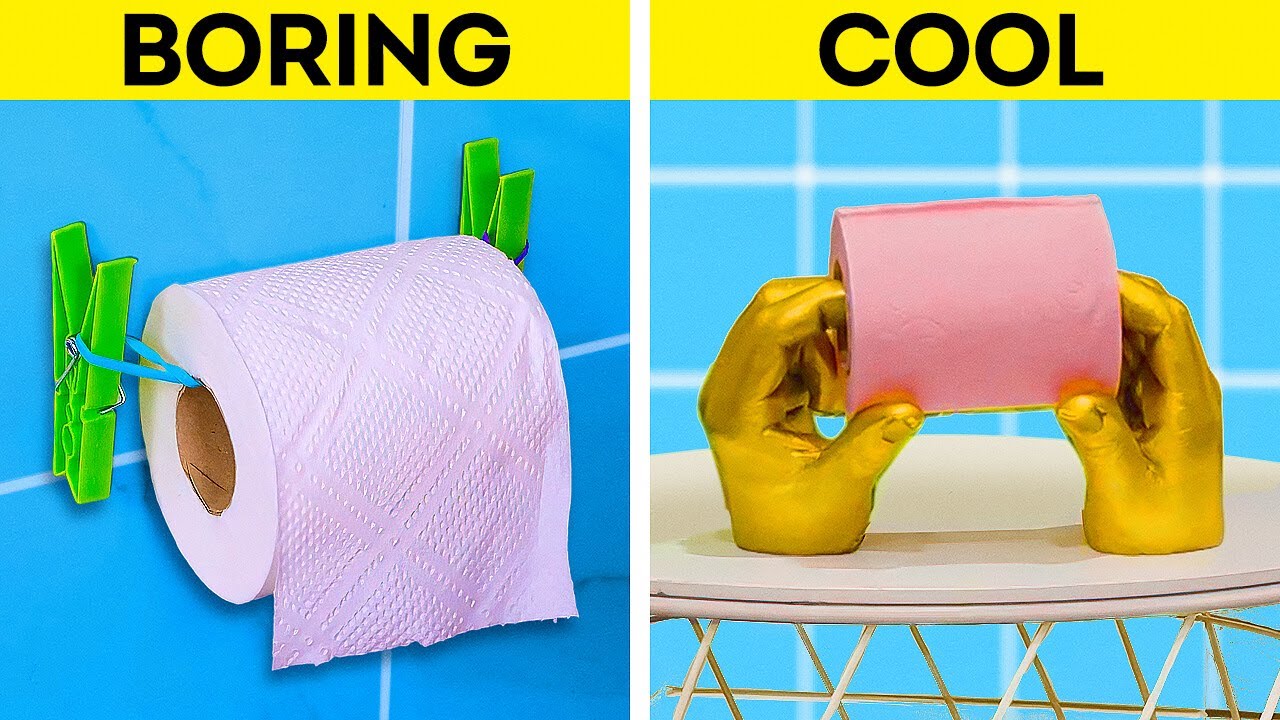 She Made Incredible Toilet Paper Holder 🤩 Amazing Crafts to Elevate Your Restroom