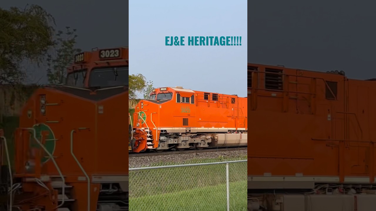 THE J Heritage Unit!!! At Tansley (Burlington) #trains #cn #canadian #shorts #fyp